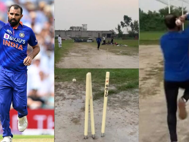 भारत को वर्ल्ड कप जिताने के लिए मोहम्मद शमी ने शुरू की तगड़ी प्रैक्टिस, वीडियो में स्टंप उखाड़ते आये नजर 6