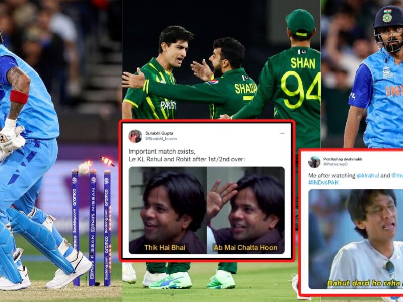 'आईपीएल का हीरो, पाकिस्तान के खिलाफ जीरो...' बड़े मैच में एक बार फिर फ्लॉप हुए केएल राहुल, तो भड़के फैंस ने मीम्स बनाकर लगाई क्लास 1