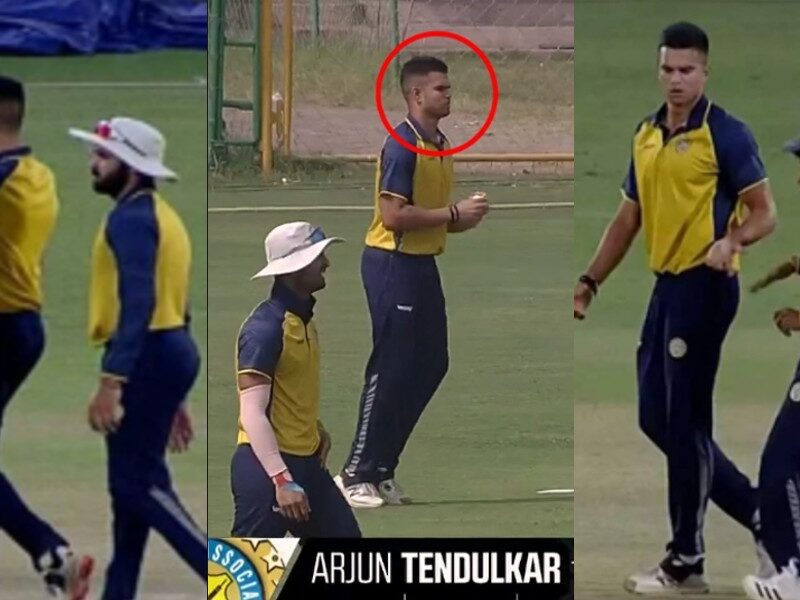 विजय हजारे ट्रॉफी में Arjun Tendulkar ने की शानदार गेंदबाजी