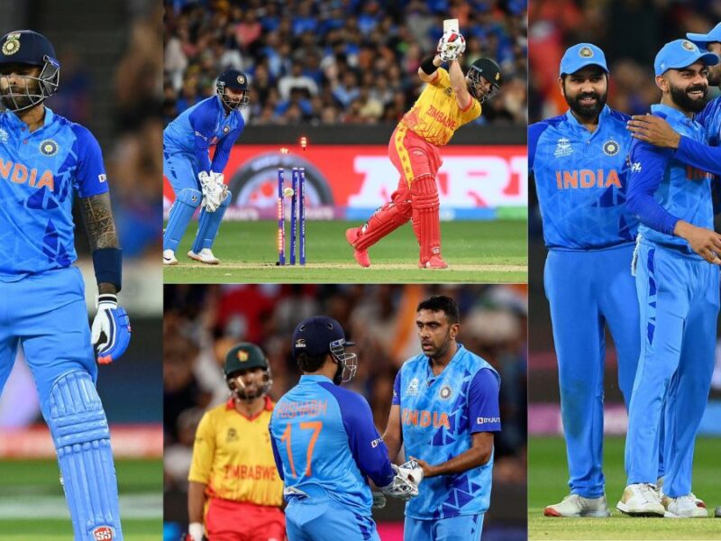 IND vs ZIM match report t20 world cup 2022