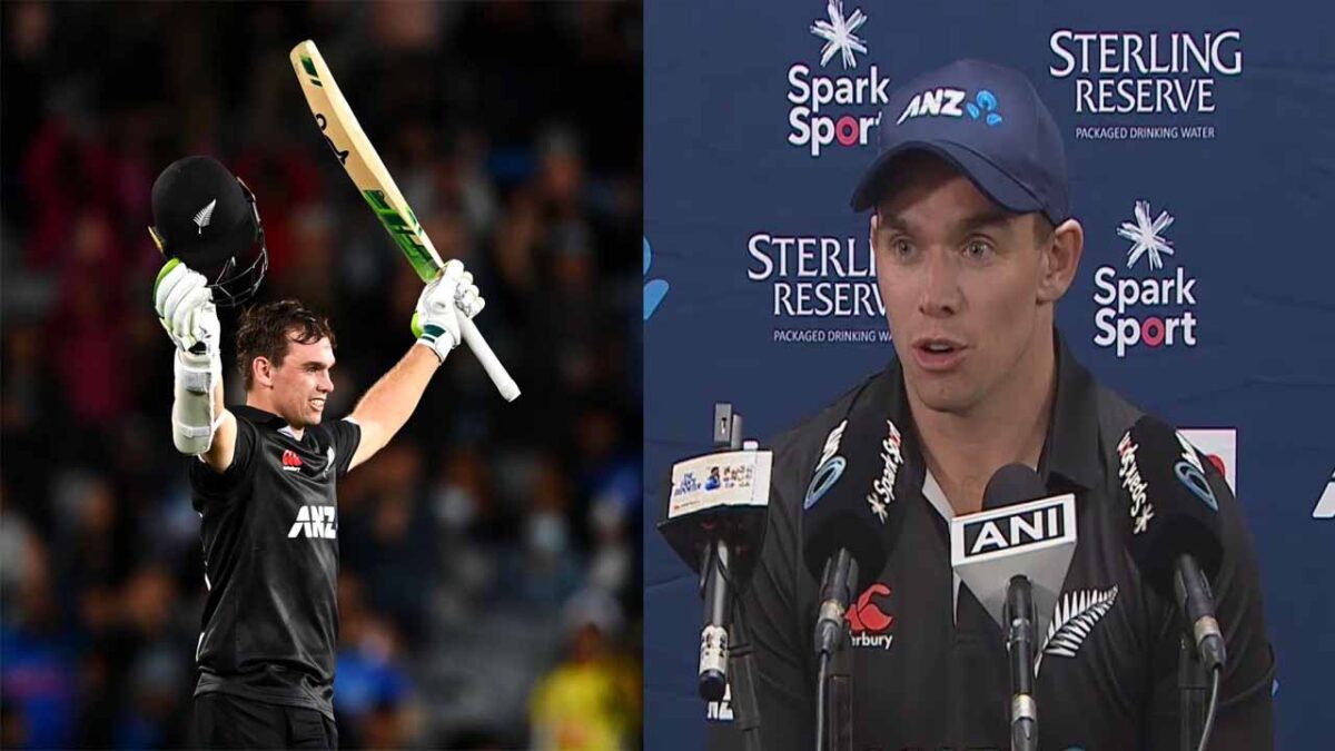 Tom Latham Player of the Series nz vs ind odi
