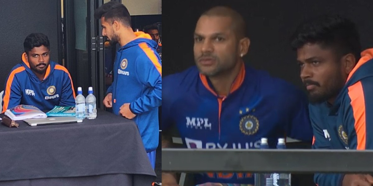 IND vs NZ: दूसरे वनडे में प्लेइंग XI से बाहर होने पर कैमरे में कैद हुए Sanju Samson का गुस्सा