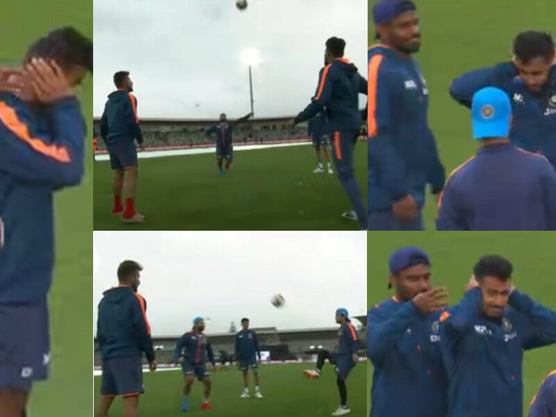 Umran Malik को जन्मदिन पर मारते हुए दिखें भारतीय खिलाड़ी, वायरल हुआ वीडियो