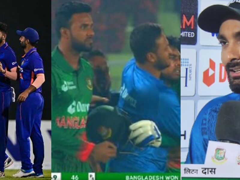 Litton Das ने भारत के खिलाफ पहला वनडे जीतने के बाद क्या कहा?