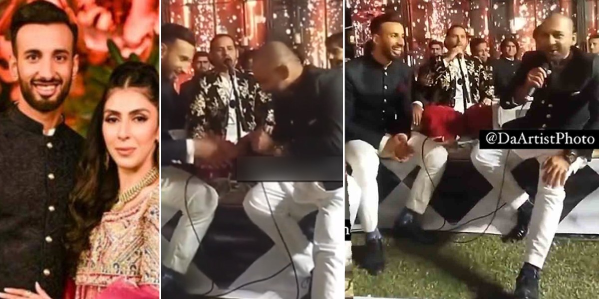 'मुबारक हो तुमको ये शादी तुम्हारी..' शान मसूद के शादी में सरफराज अहमद ने गाया दर्दभरा गाना, VIDEO वायरल 1