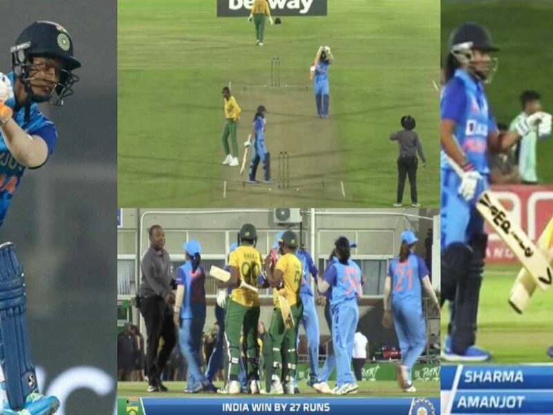 नए नवेली खिलाड़ी ने भारत को हार के मुंह से बचाया, अपने डेब्यू मैच में ही चौकों की झड़ी लगा अफ्रीका के जबड़े से छिनी जीत 2