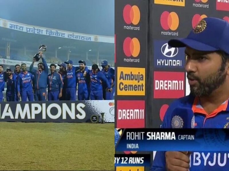 'हम सब उसे जादूगर कहते हैं...' कप्तान रोहित शर्मा ने इस एक खिलाड़ी को दिया तीसरे वनडे की जीत का पूरा श्रेय, मैच विनर का निक नेम भी बताया 6