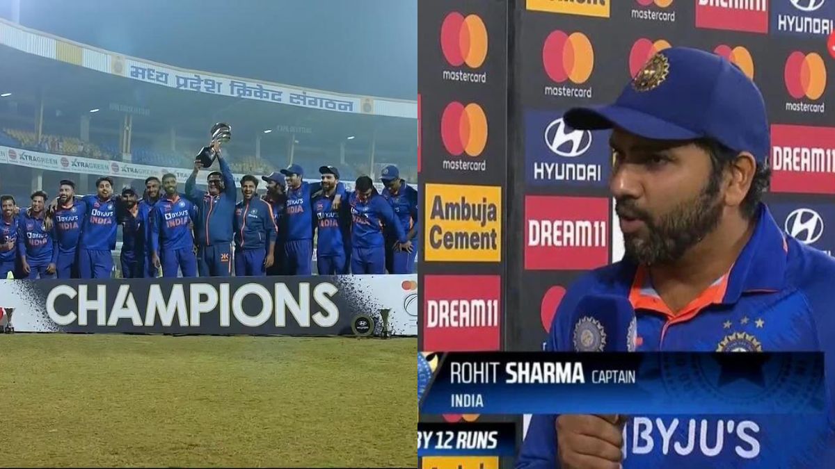 'हम सब उसे जादूगर कहते हैं...' कप्तान रोहित शर्मा ने इस एक खिलाड़ी को दिया तीसरे वनडे की जीत का पूरा श्रेय, मैच विनर का निक नेम भी बताया 1