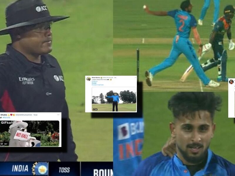 IND vs SL: भारतीय गेंदबाजों ने लगाई No Ball की झड़ी तो फैंस ने किया ट्रोल