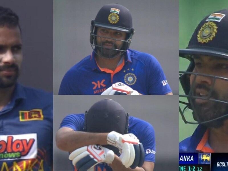 VIDEO: आउट होने के बाद पिच पर ही बैठकर रोने लगे कप्तान रोहित शर्मा, कुछ इस तरह छुपाते दिखें अपने आंसू 3