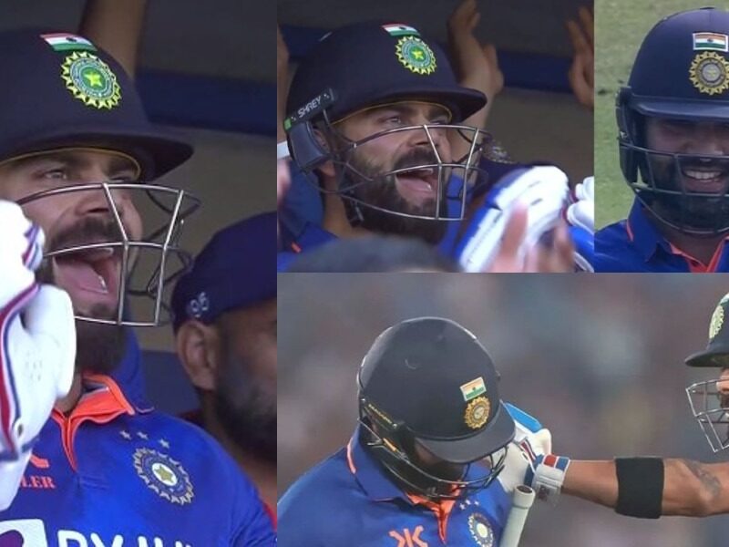 IND vs NZ: न्यूजीलैंड के खिलाफ कप्तान के शतक के बाद दिखा रोहित-कोहली का ब्रोमांस, मैदान पर आकर लगाया गले और लम्बे इन्तजार के बाद शतक पर दी बधाई