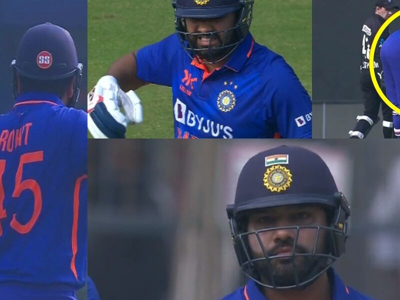 VIDEO: न्यूजीलैंड के इस गेंदबाज ने खेल भावना की उड़ाई धज्जियां, रोहित को दर्द में देख दांत दिखाकर हँसता नजर आया 10