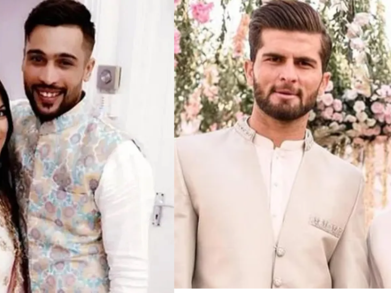 the celebration controversy of mohammad amir his wife also jumped narjis told shaheen and shahid fiercely in psl match