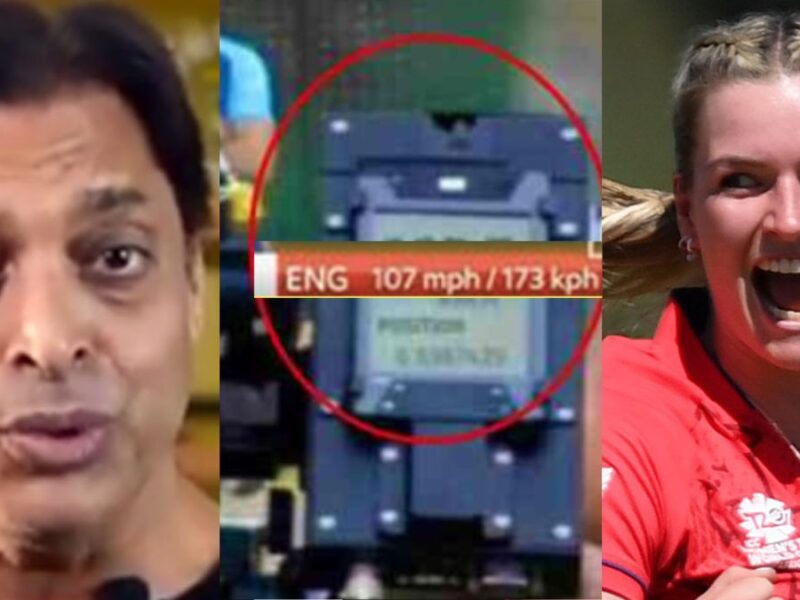 Speed ​​of 173 kph, Shoaib Akhtar's eyes were torn, Dimple girl of England threw the fastest ball
