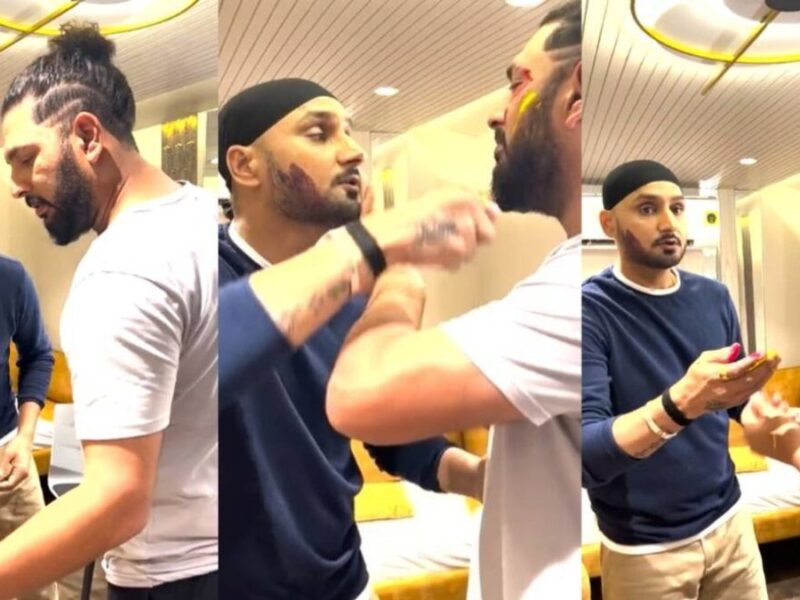 yuvraj-singh-shares-a-funny-video-says-happy-holi-to-harbhajan-singh-in-a-in-a-unique-way