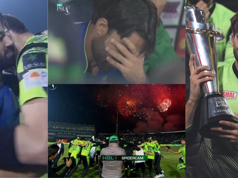 PSL Final 2023 Lahore Qalandars celebration video goes viral