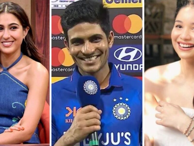 Neither Sara Tendulkar nor Sara Ali Khan, Shubman Gill gave heart to this Bollywood actress, told the truth by commenting himself