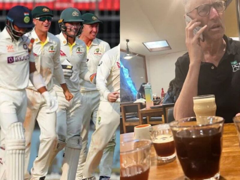 ऑस्ट्रेलिया टीम के कर्मचारी को PSL की जर्सी मे देखकर पाकिस्तानी पत्रकार हुआ खुश, भारतीय फैंस ने बोलती की बंद 4