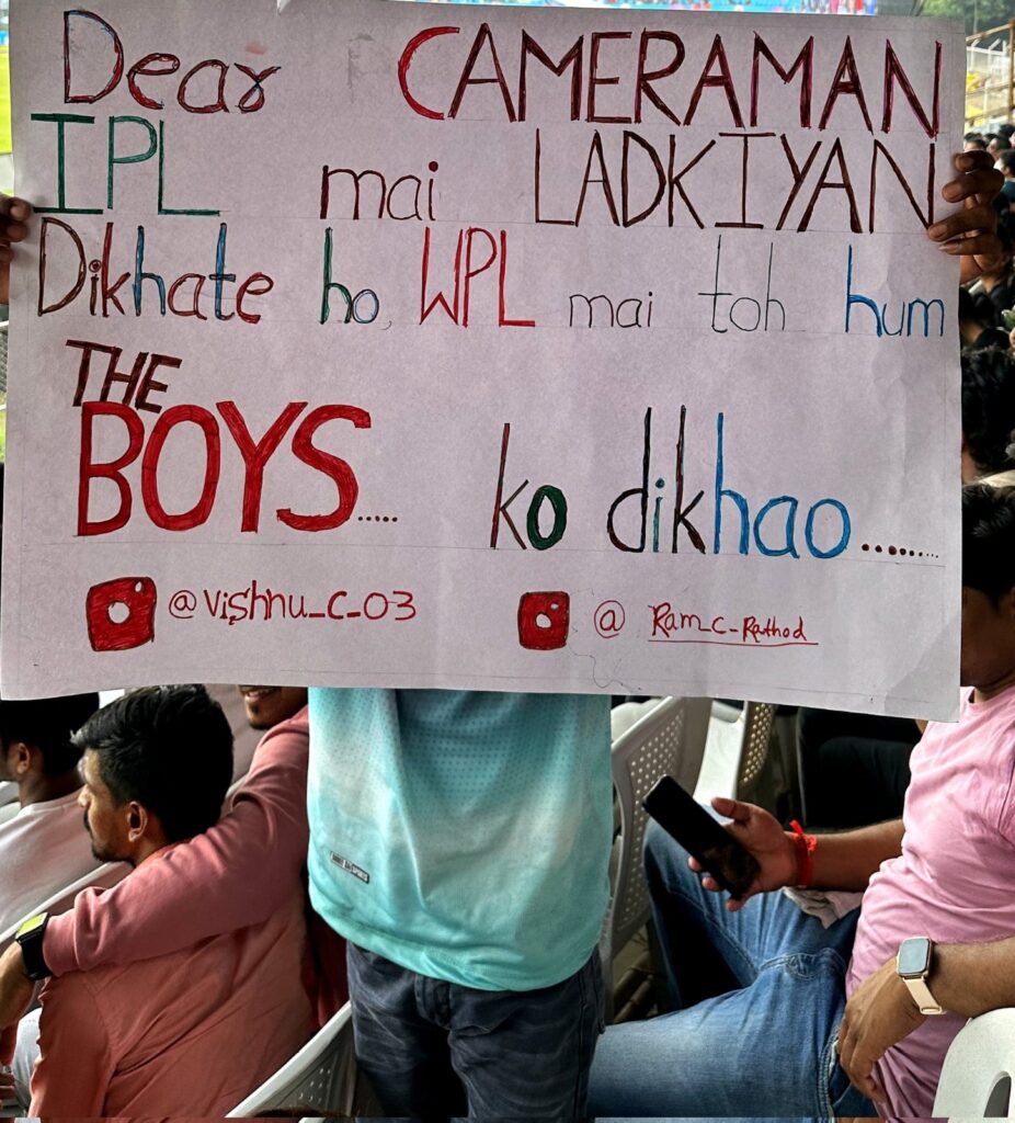 ”IPL में लड़कियों को दिखाते हो WPL में हमें दिखाओ....' वायरल पोस्टर के बाद ट्विटर पर आई जबर्दस्त प्रतिक्रिया, फैंस ने बना डाले मजेदार मीम्स 2