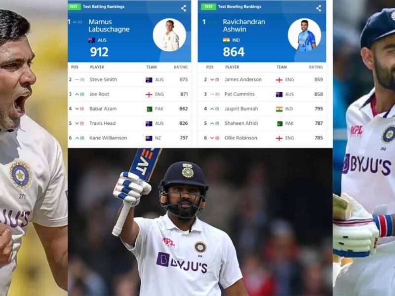 icc test ranking Ashwin becomes the number 1 bowler