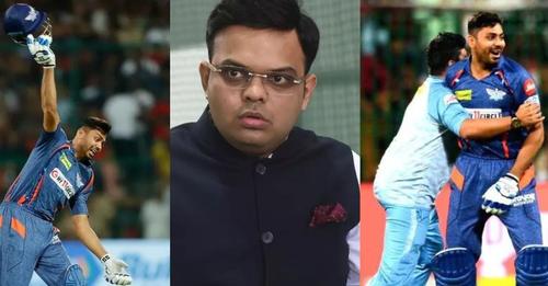 VIDEO: लखनऊ की जीत के जोश में होश खो बैठे आवेश खान, सरेआम उड़ाई IPL नियमों की धज्जियां, तो BCCI ने सुनाई बड़ी सजा 2