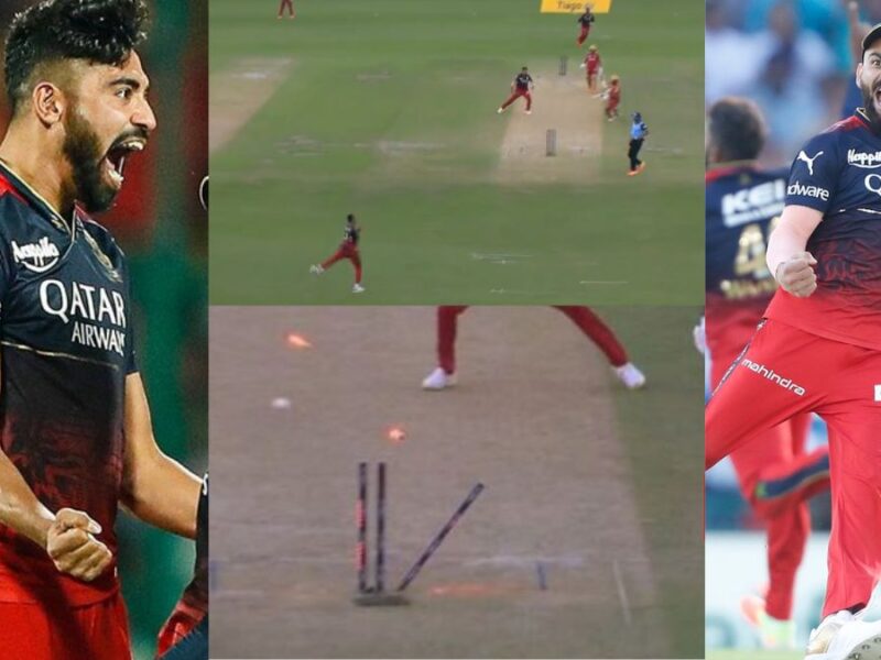 Mohammad Siraj wreaked havoc with 4 wickets and rocket throw in bowling, will catch your head after watching the video
