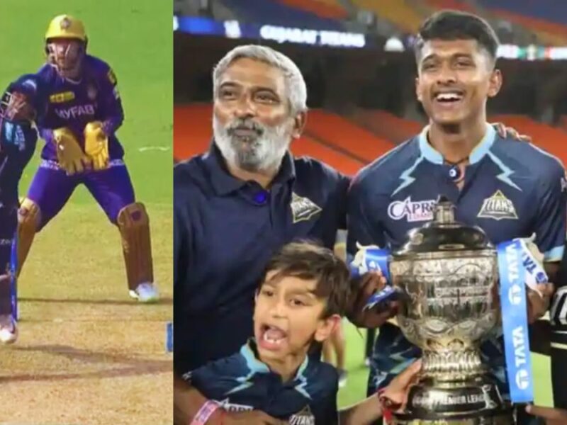 kkr vs gt Father was a volleyball player, now Sai Sudarshan created a storm