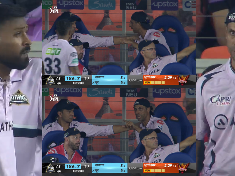 Ashish Nehra gets angry in 20th over
