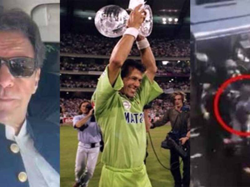 former cricket captain and prime minister imran khan arrested by pakistani rangers