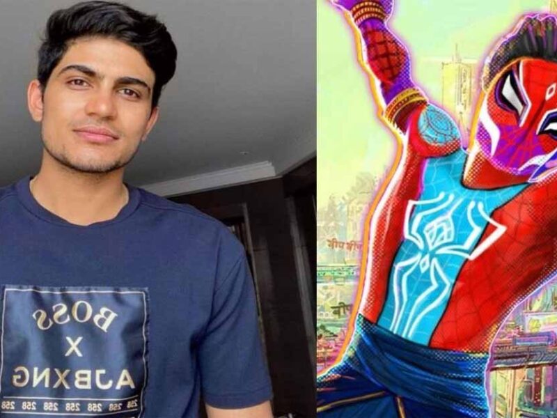 shubman gill give his voice for spider man film across-the spider verse in hindi and punjabi