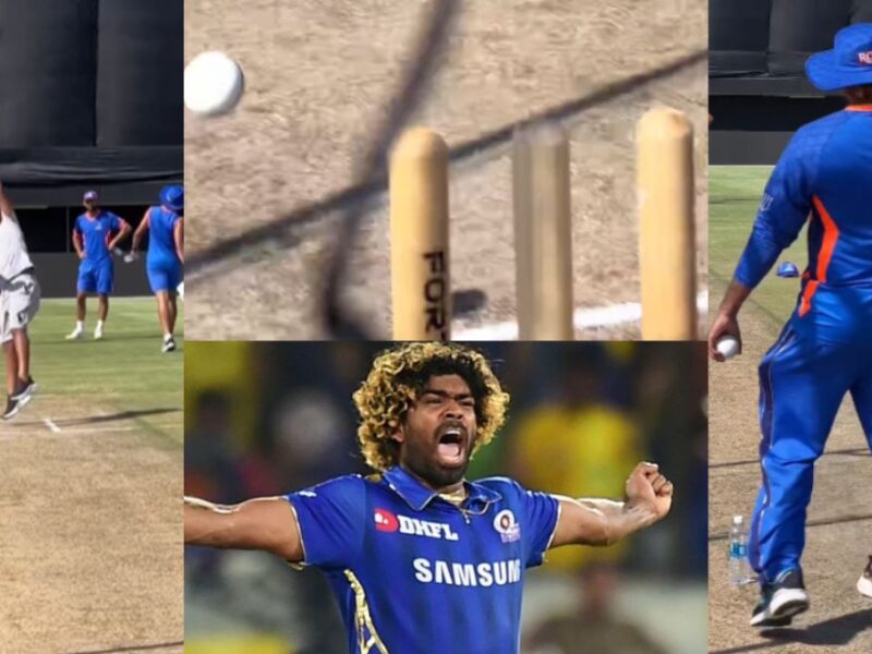 Like Lasith Malinga, his son Duvin Malinga is also expert in throwing yorkers