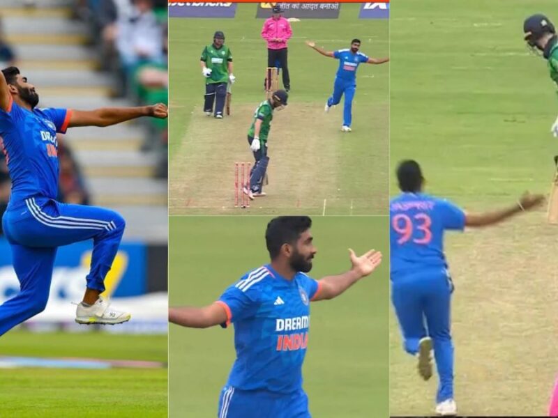 VIDEO: Jasprit Bumrah showed Ghadar 2 as soon as he returned, took two important wickets in one over