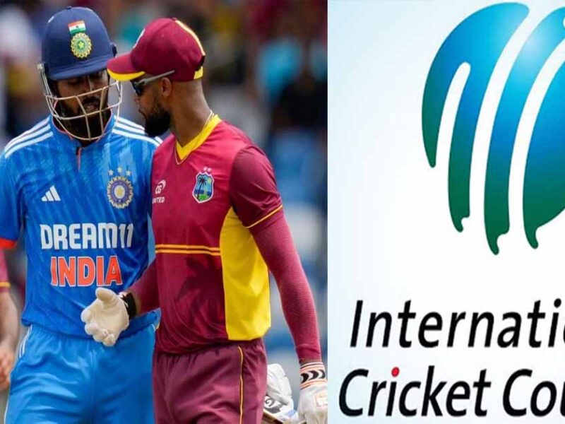 icc fined on team india and westindies for slow over rate in 1st t20i