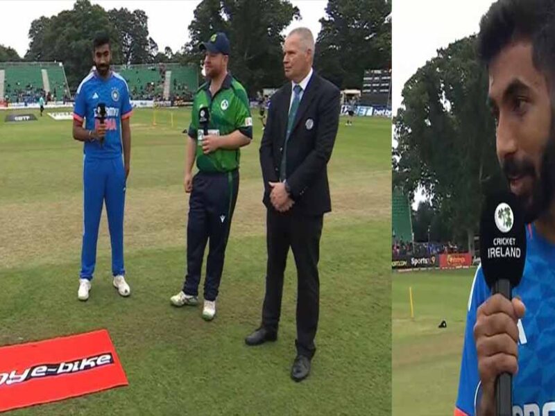 ire vs ind 1st t20i toss report
