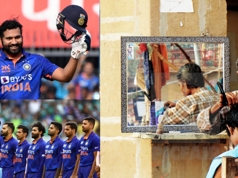Barber's son's career ended after just one tour, Rohit Sharma pulled out like a fly in milk