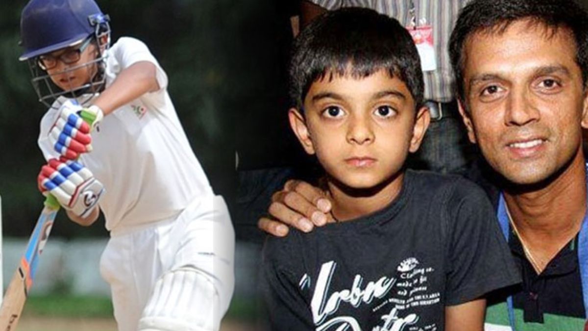 Rahul Dravid's son Samit Dravid selected in Karnataka team