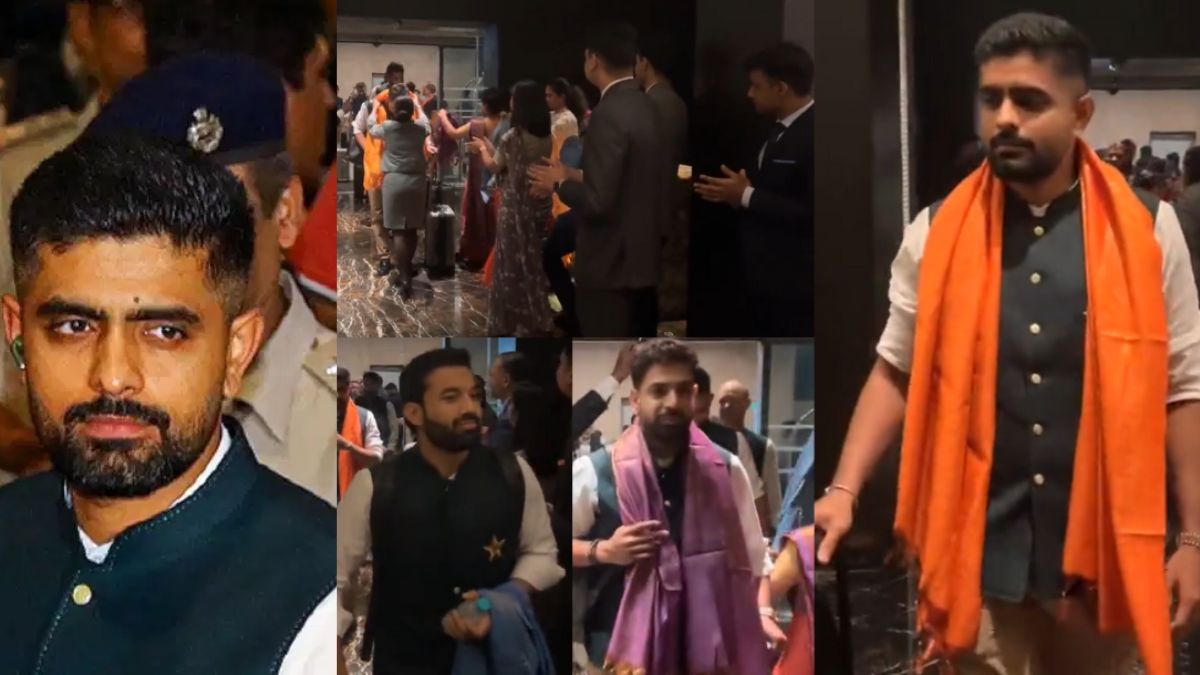 Babar Azam praised when Pakistani players were welcomed with Hindu customs