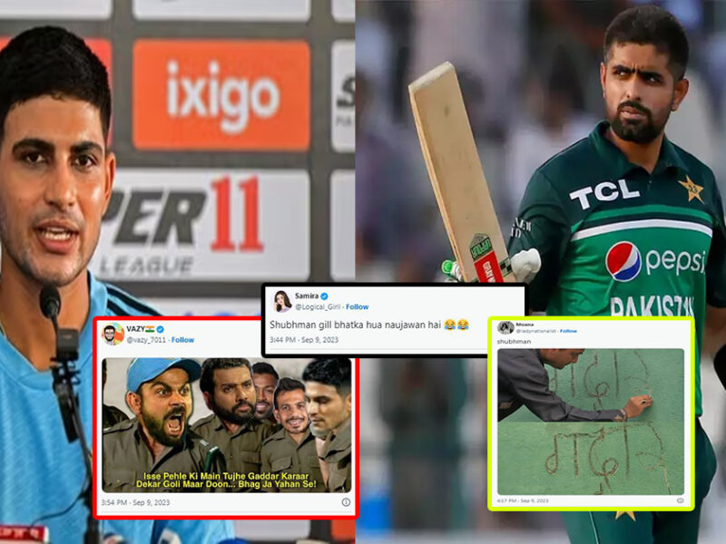 Shubman Gill got into trouble for calling Babar the number 1 batsman Indian fans tagged him as a 'cheater'