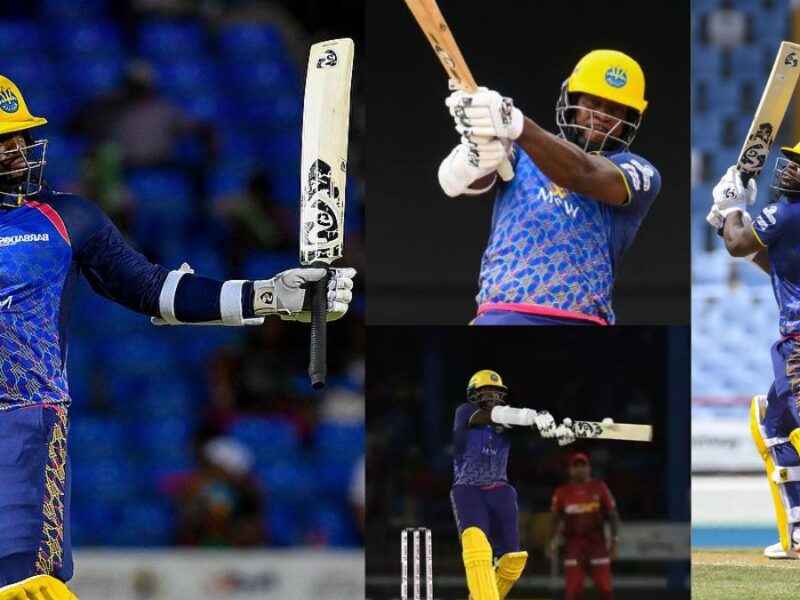6,6,6,6,4,4,4,4… Kyle Mayers played a stormy innings in CPL 2023, scored 52 runs in just 11 balls, created a new record in world cricket.