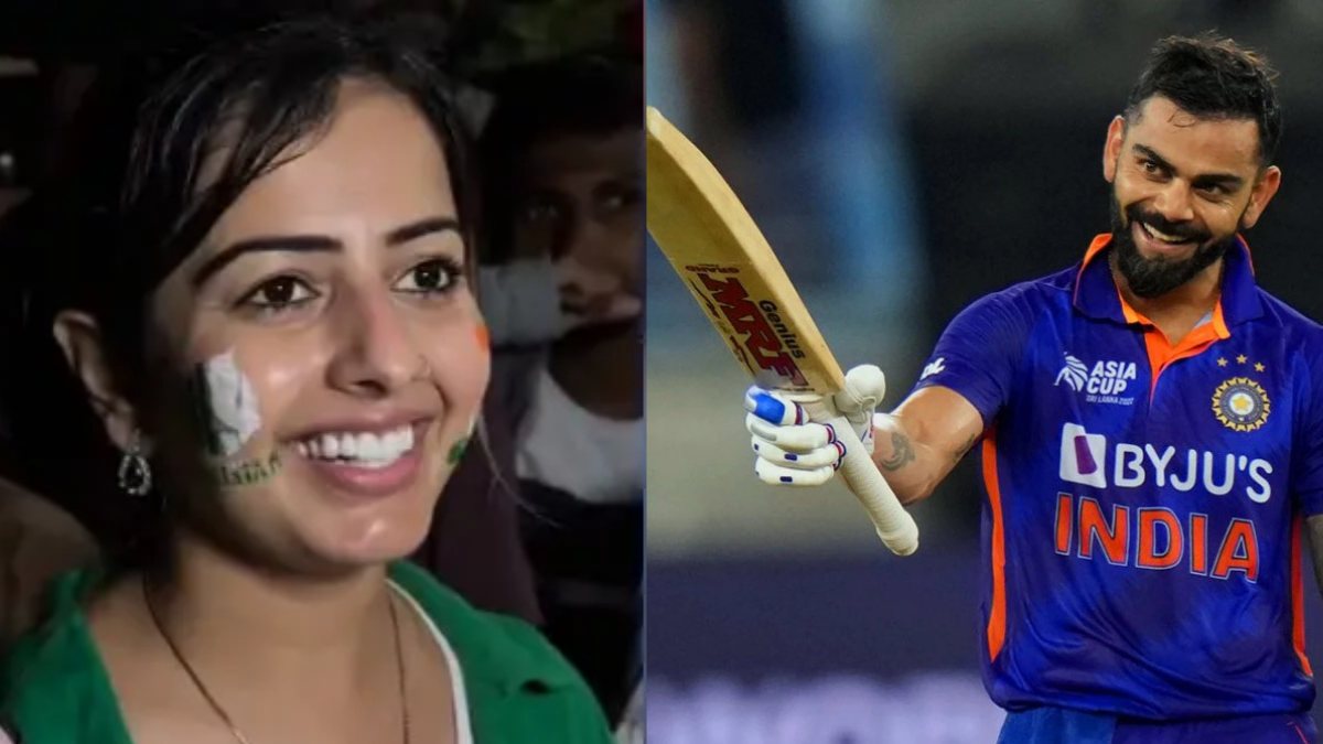 VIDEO: This beautiful Pakistani fan openly expressed his love for Kohli, video goes viral