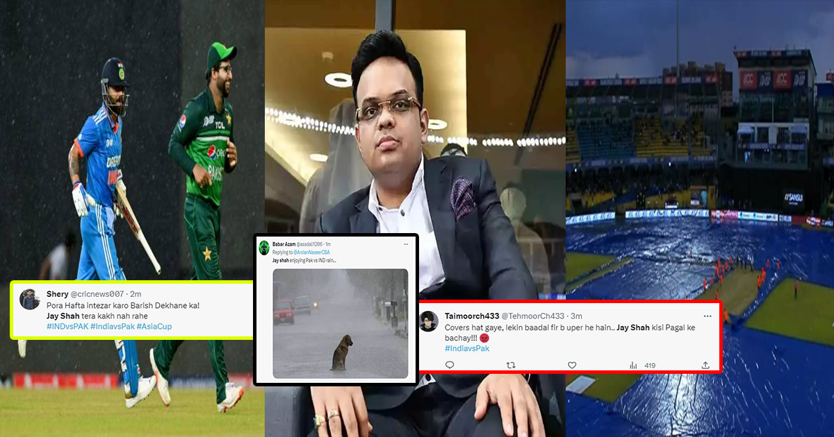 fans angry on jay shah due to rain in ind vs pak match asia cup 2023