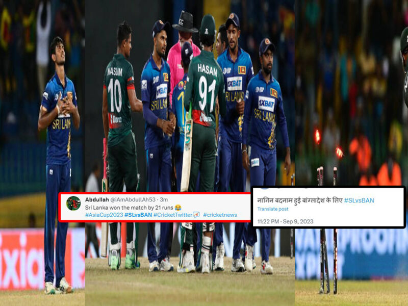 indian fans troll shakib al hasan sl vs ban asia cup 2023