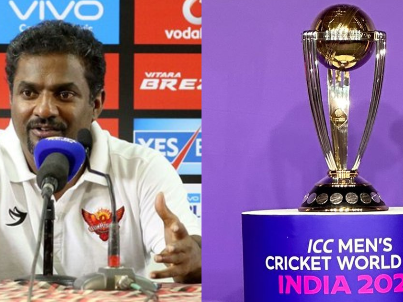 मुथैया मुरलीधरन ने की बड़ी भविष्यवाणी, हैरान करते हुए इस टीम को बताया 2023 वर्ल्ड कप का विजेता 1