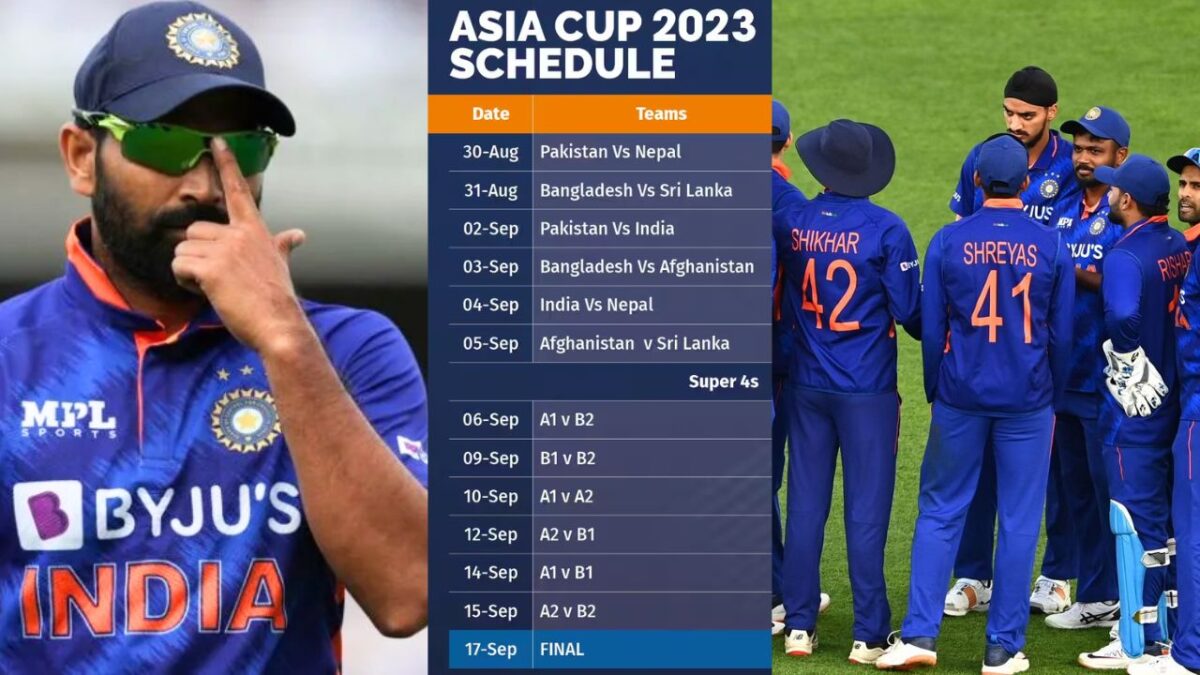 this-player-will-replace-mohammad-shami-in-asia-cup-2023