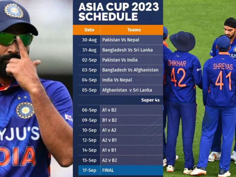 this-player-will-replace-mohammad-shami-in-asia-cup-2023