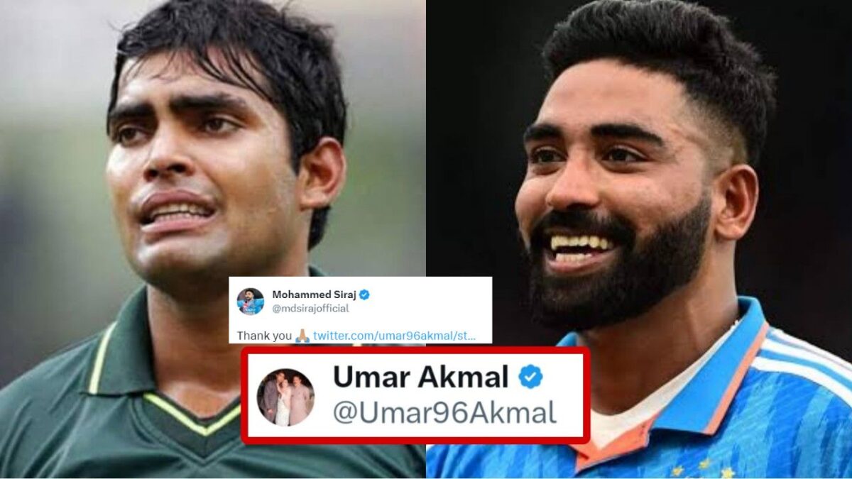 umar-akmals-tweet-praising-mohammad-siraj-had-to-be-deleted-due-to-pressure-from-fans