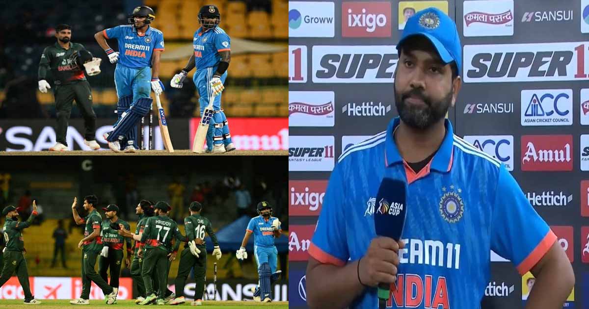 rohit sharma interview ind vs ban asia cup 2023