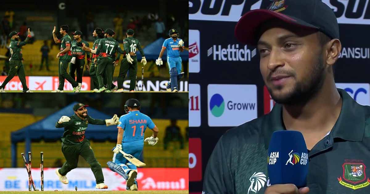 shakib al hasan interview ind vs ban asia cup 2023