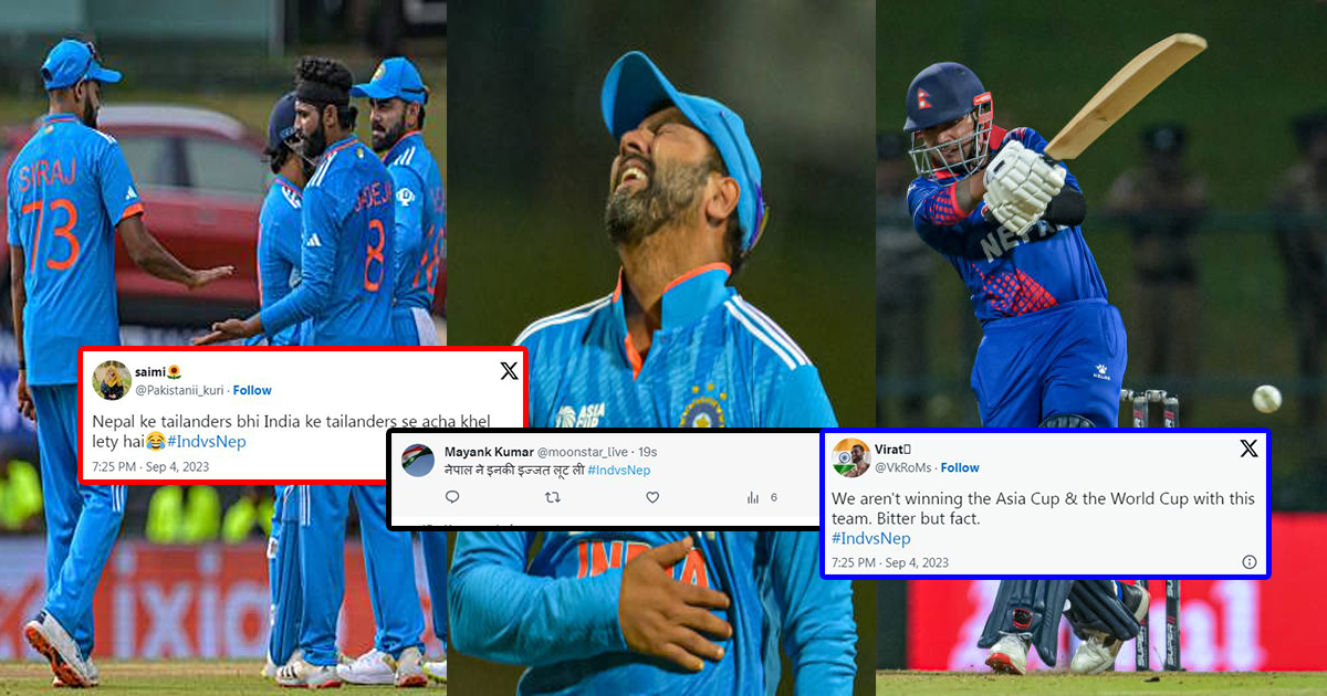 team india bowlers troll by fans on twitter ind vs nep asia cup 2023
