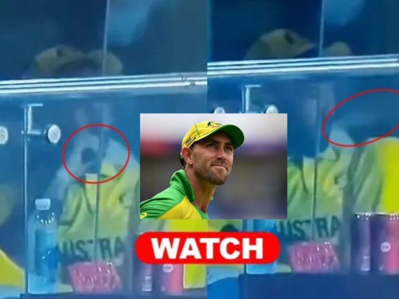 Glenn Maxwell found smoking cigarette during live match in World Cup 2023